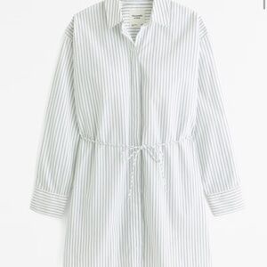 Abercrombie Long-Sleeve Mini Shirt Dress *NWT*